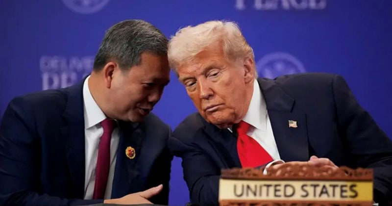 ស្ងាត់តែមិនស្ងៀម! សម្ដេចហ៊ុន ម៉ាណែត ប្រលះថៃតាមសារព័ត៌មានរ៉យទ័រ ឈ្លានពានកាន់កាប់ទឹកដីកម្ពុជាខណៈទីក្រុងបាងកកប្រឹងប្រកែកញ័រមាត់